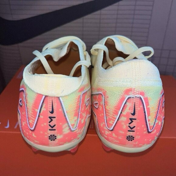 NEW Nike Zoom Vapor 16 Pro KM FG Kylian Mbappe Yellow Soccer FQ8689-800 Size 8.5 - Picture 4 of 6